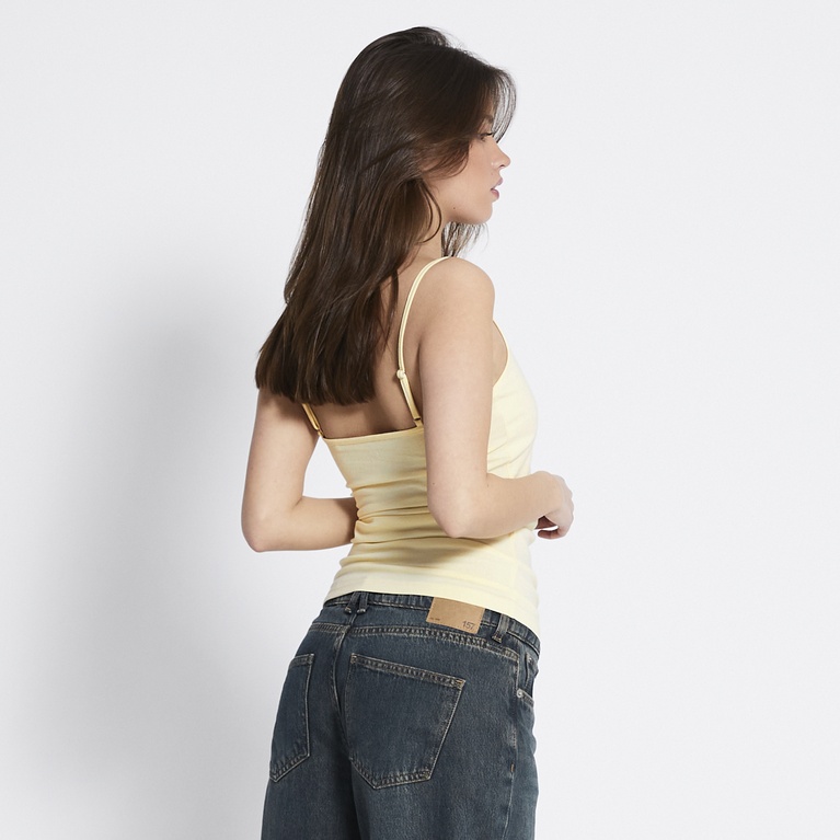 Basic singlet "Hedda" Light Yellow